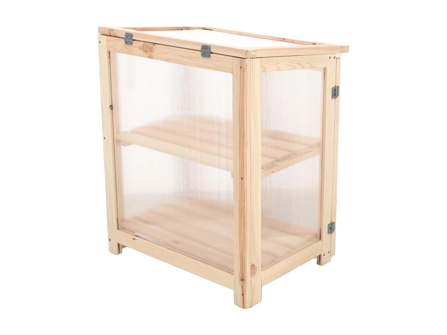 Serre en pin naturel Texel Hauteur 85 cm