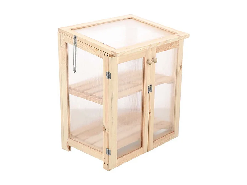 Serre en pin naturel Texel Hauteur 85 cm