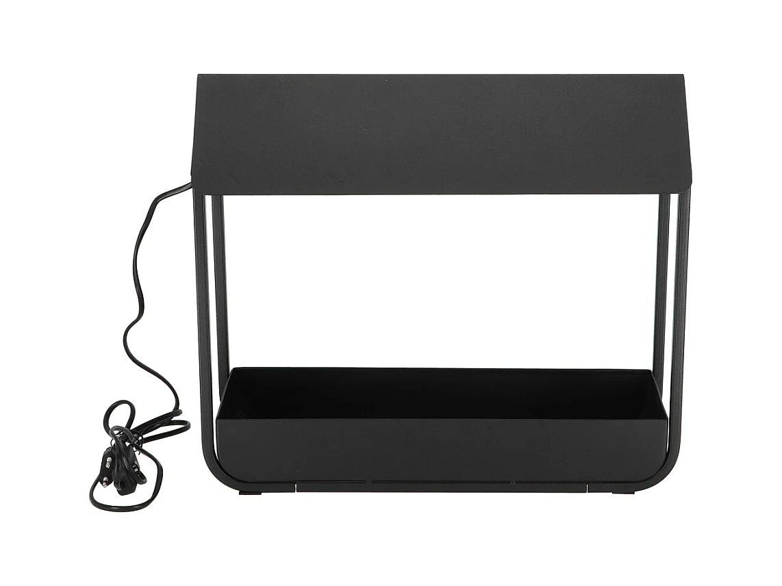 Serre avec lampe de croissance design