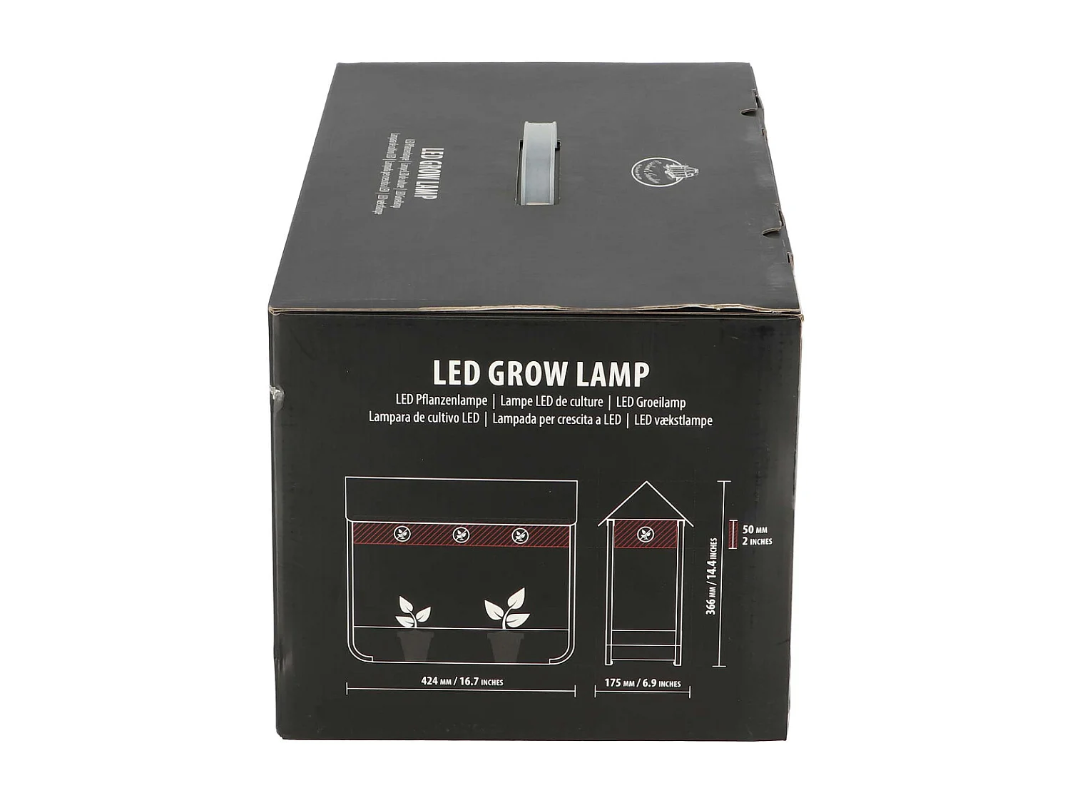 Serre avec lampe de croissance design