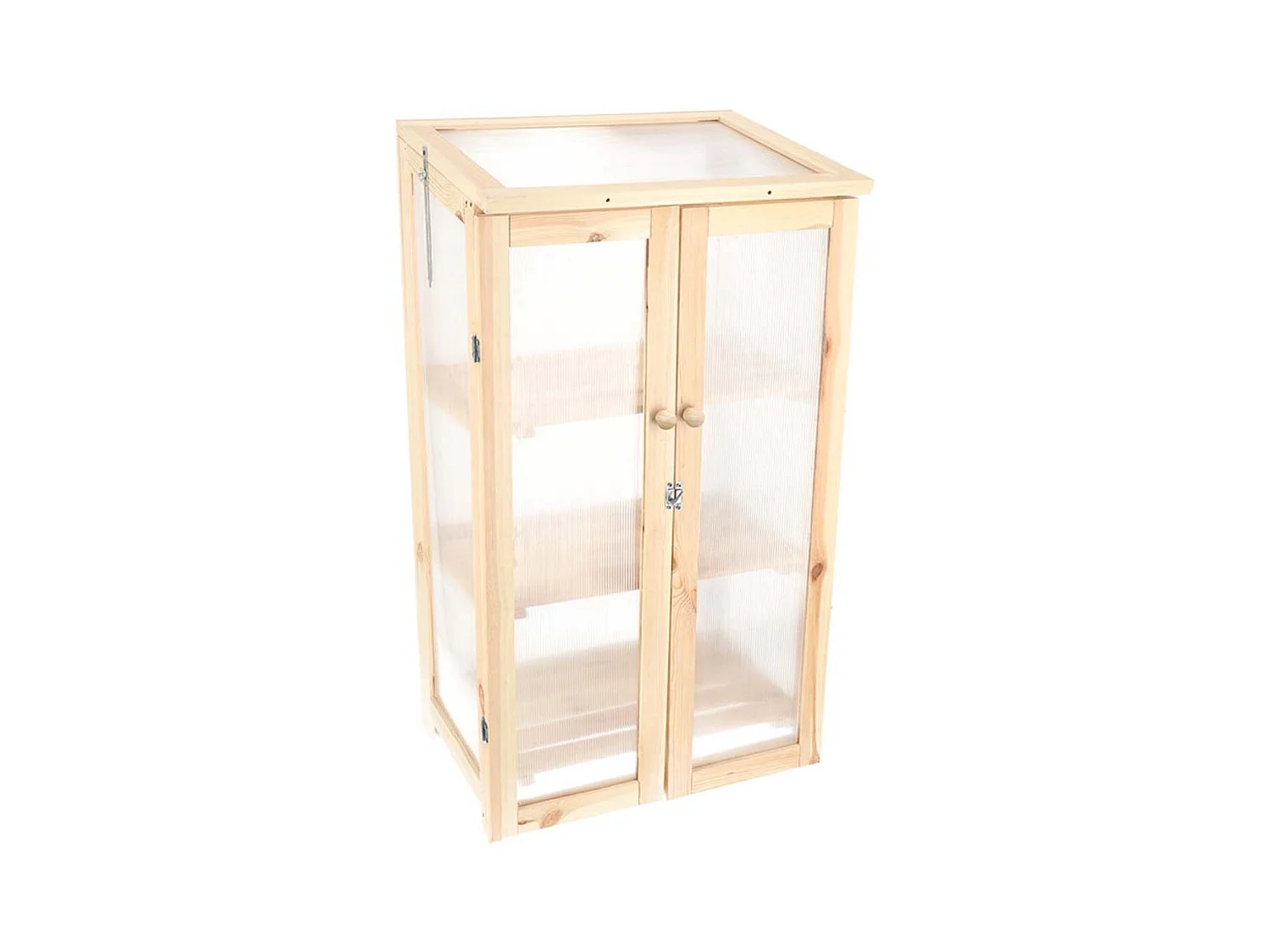 Serre en pin naturel Texel Hauteur 125,2 cm