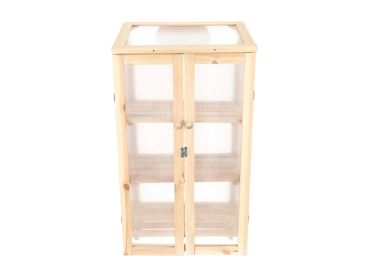 Serre en pin naturel Texel Hauteur 125,2 cm