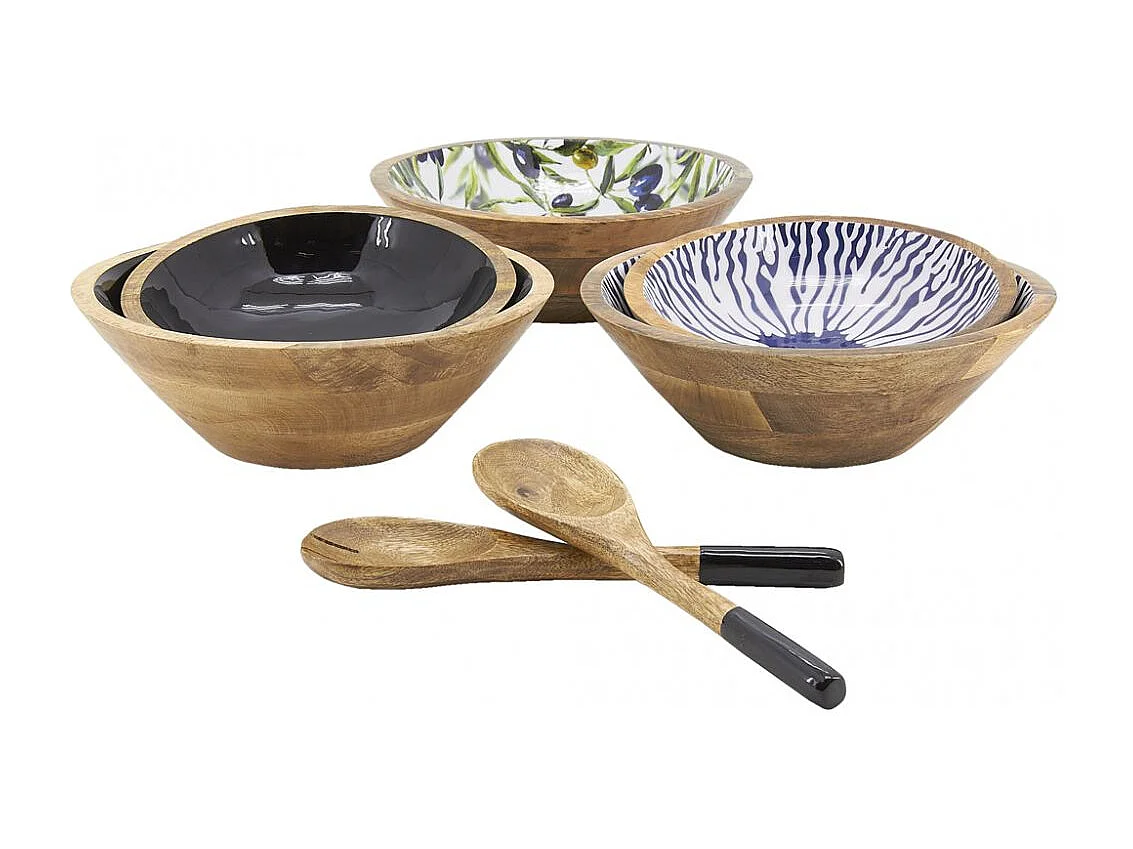 Besteck-Set aus Mangoholz (2-stück)