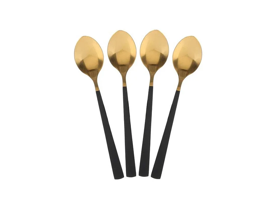 16-teilige Edelstahl-Menagerie mit schwarzem Griff Table chic