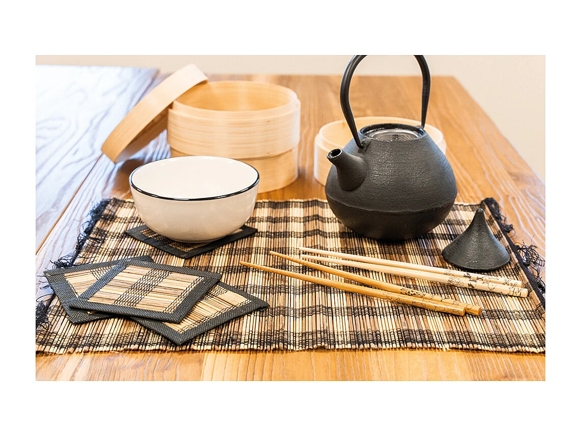 5 Paar chinesische Bambusstäbchen