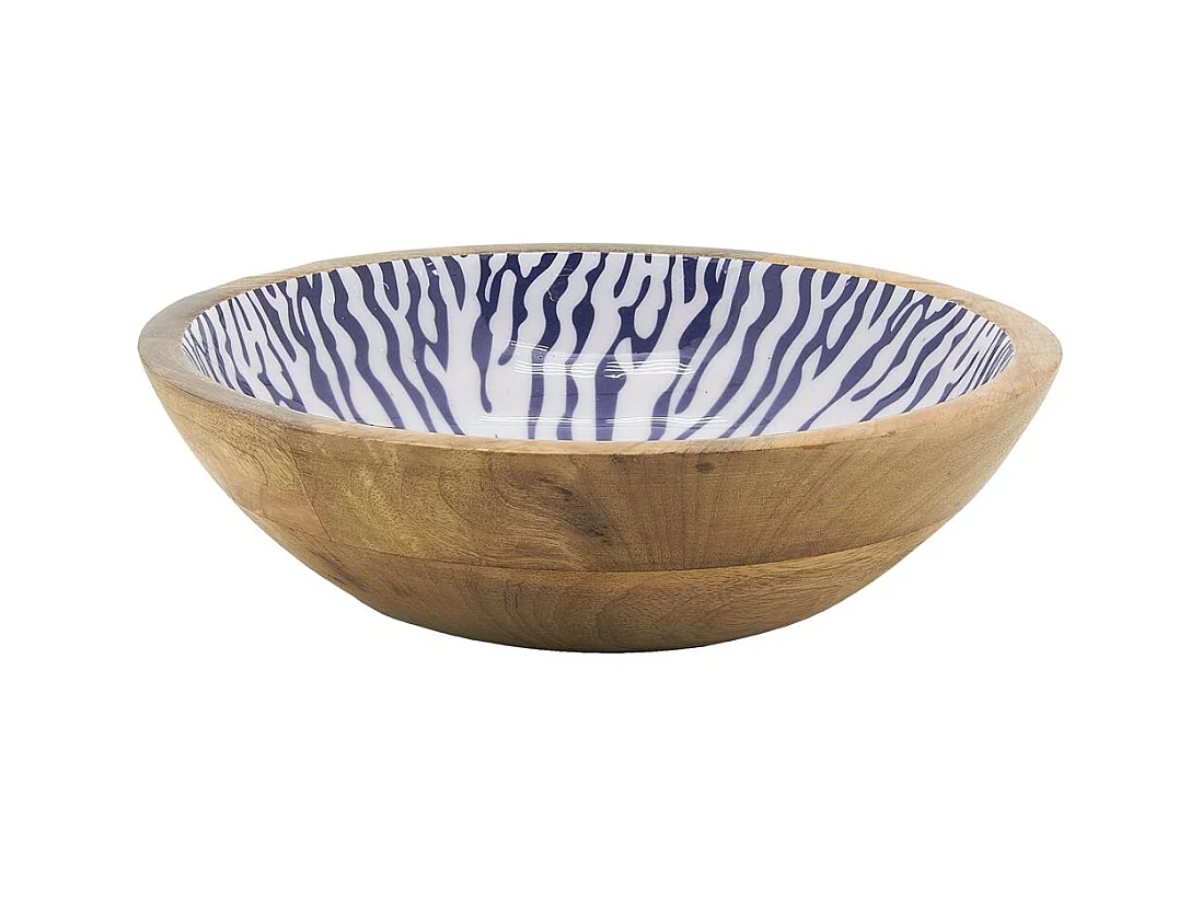 Korb aus Mangoholz und Harz