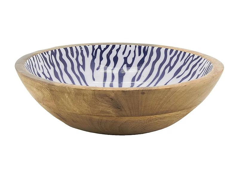 Korb aus Mangoholz und Harz