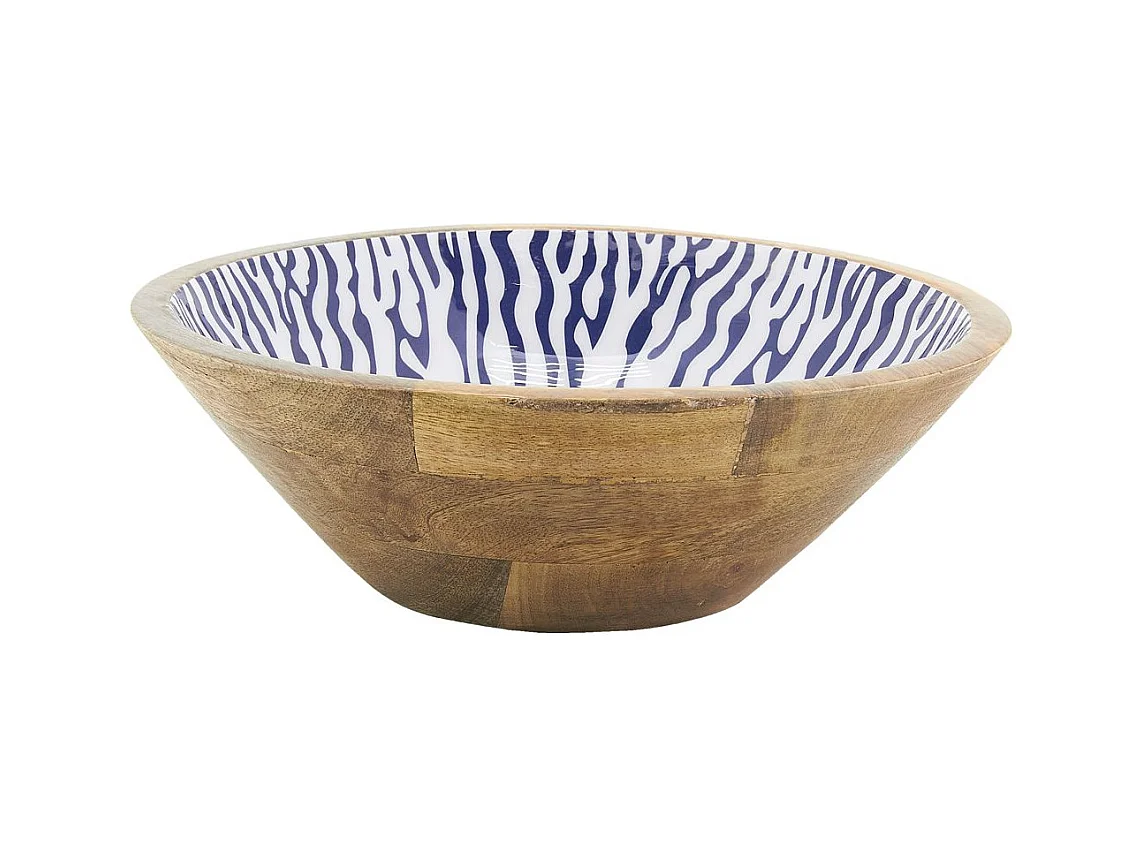 Korb aus Mangoholz und Harz