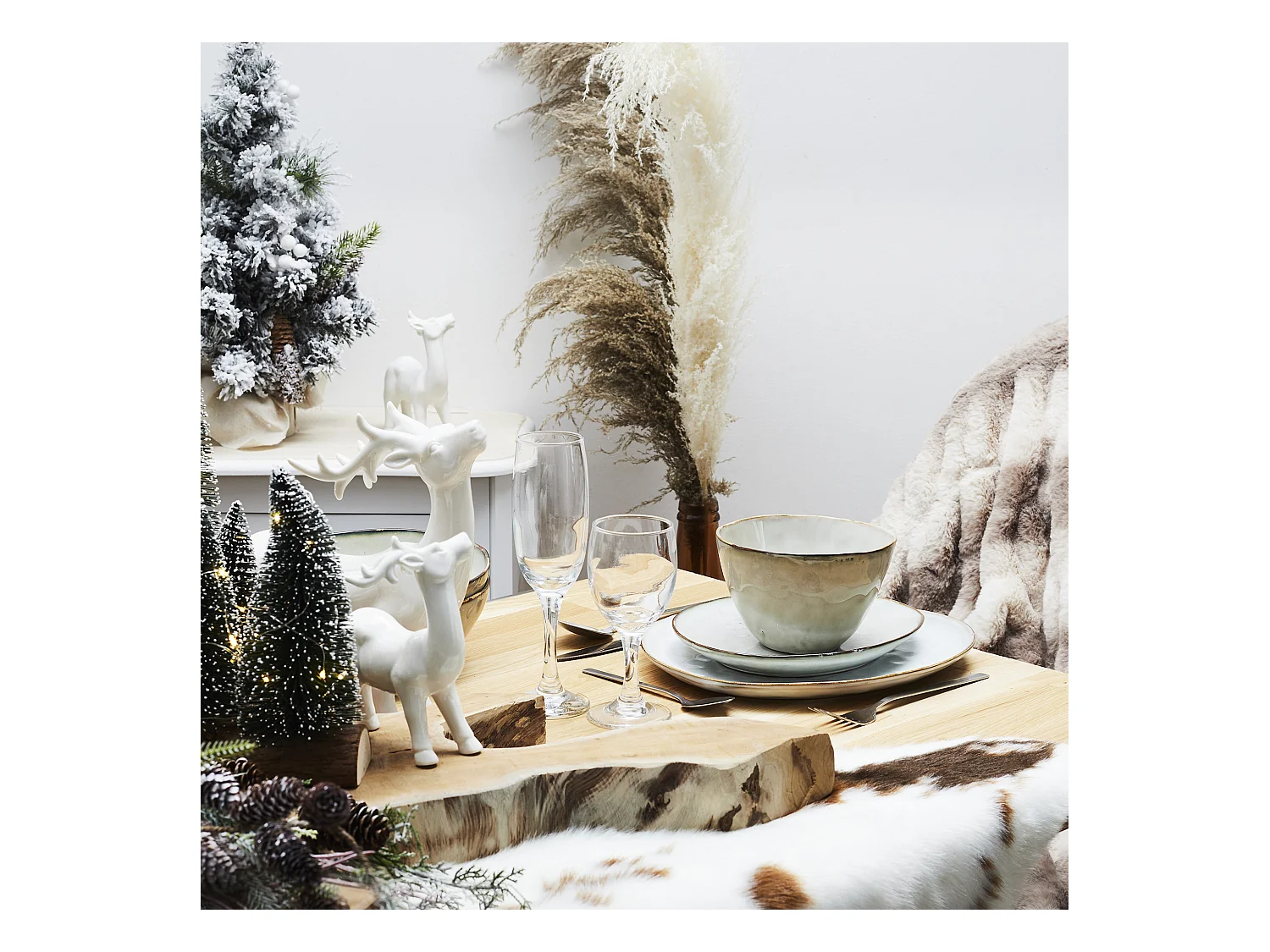 Saladier 3l D28cm H11cm Au Gres Du Temps Gris Gris