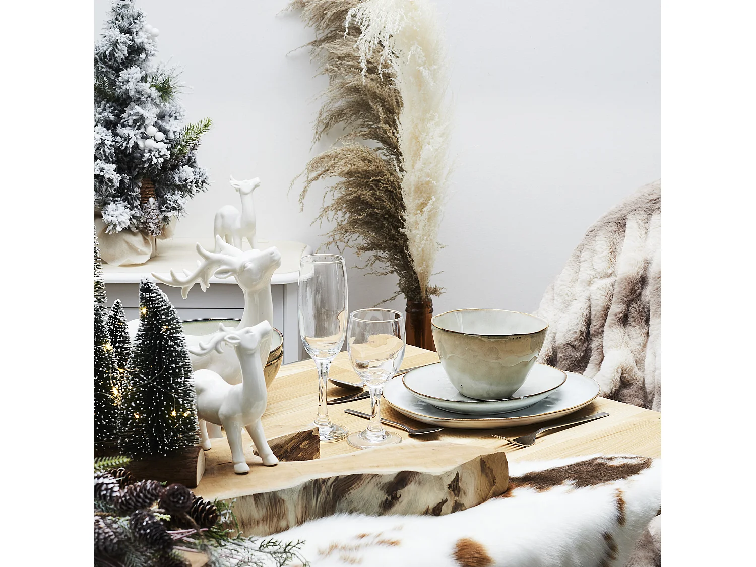 Insalatiera in gres grigio 3 L Au grès du temps