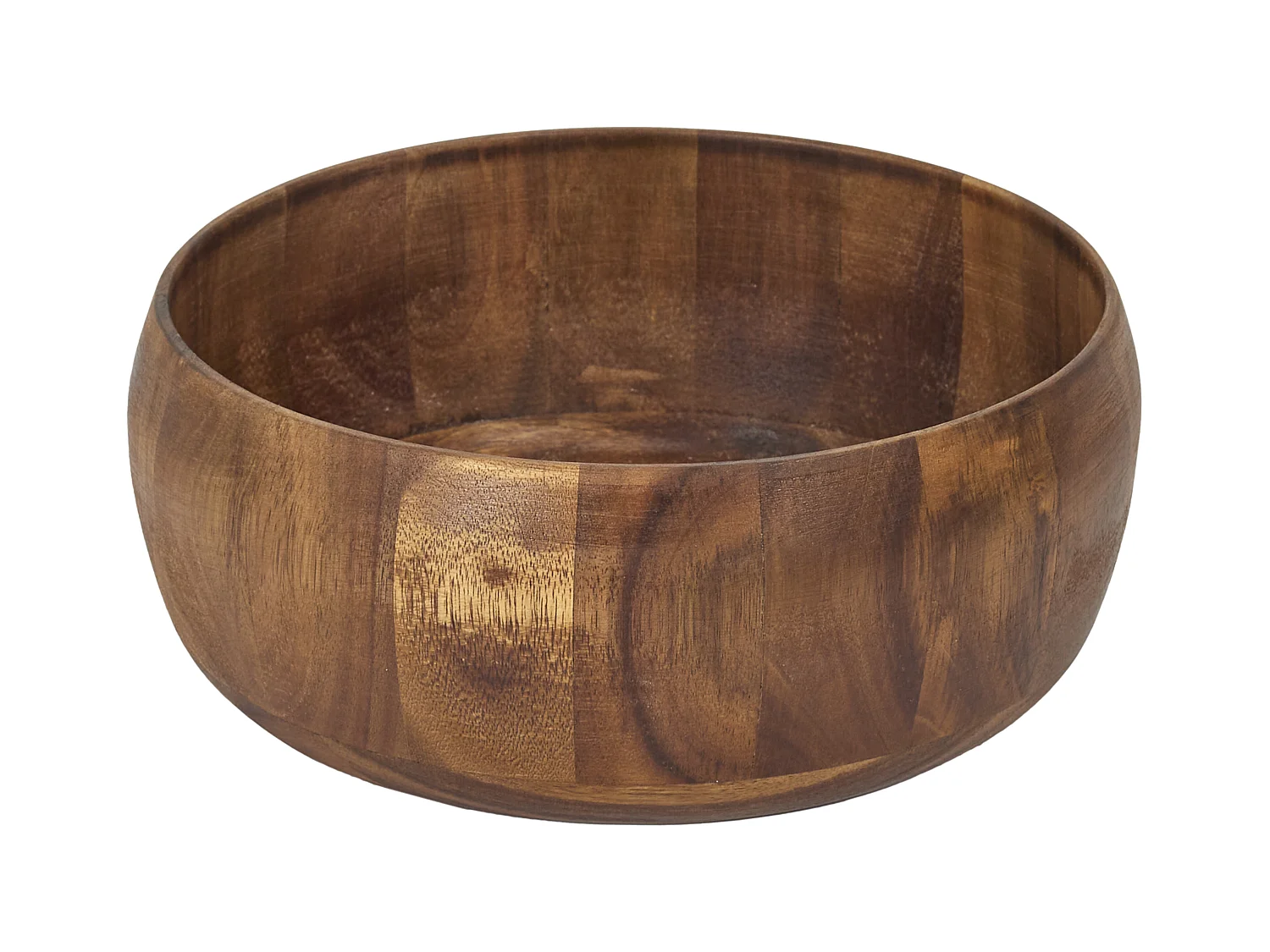 Saladier Acacia D25cm Marron