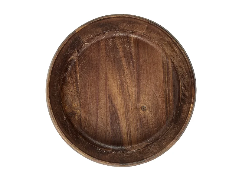Saladier Acacia D25cm Marron