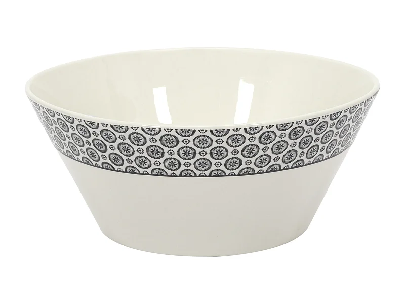 Saladier Cottage Porcelaine Gris 24cm M8