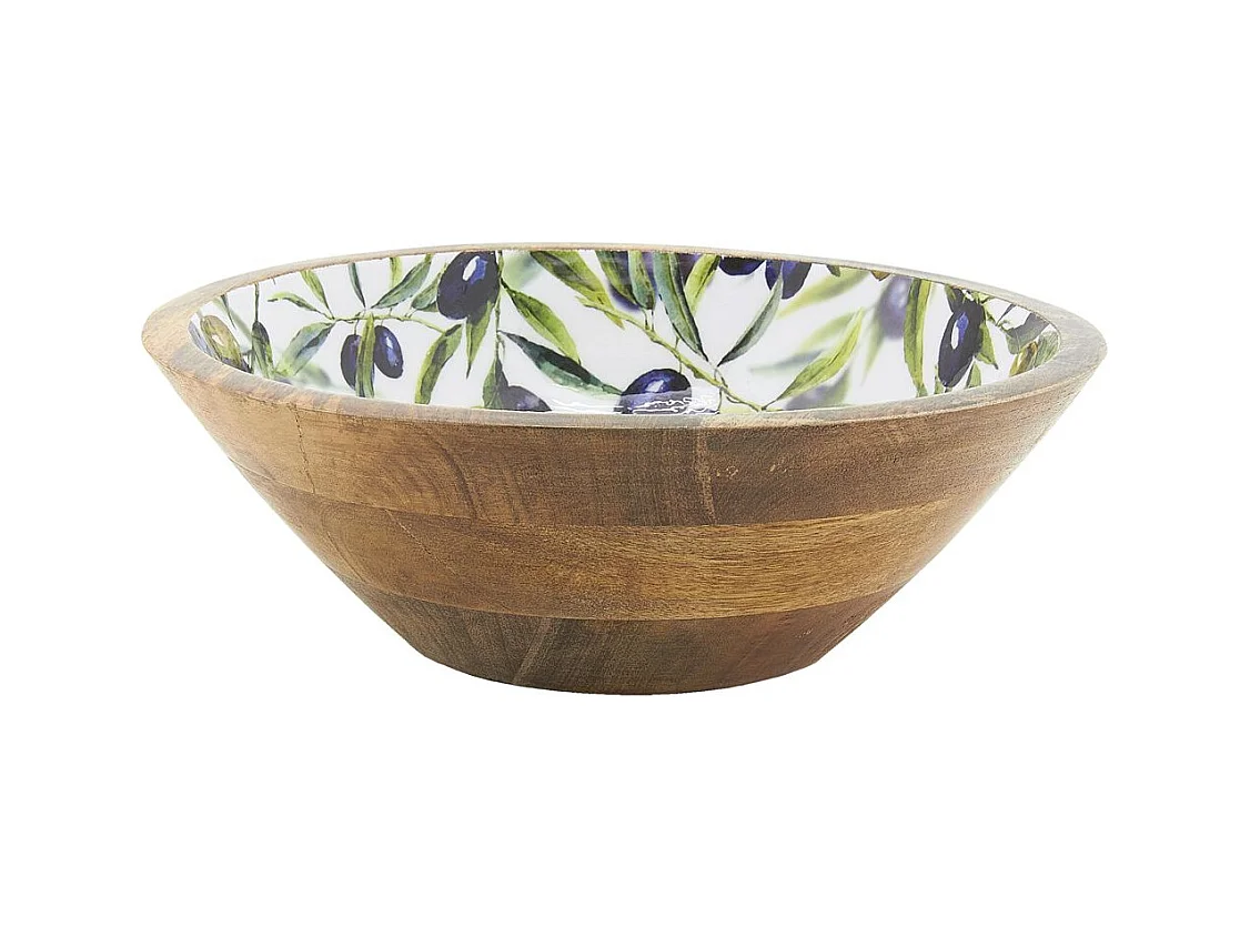 Cestino in mango e resina