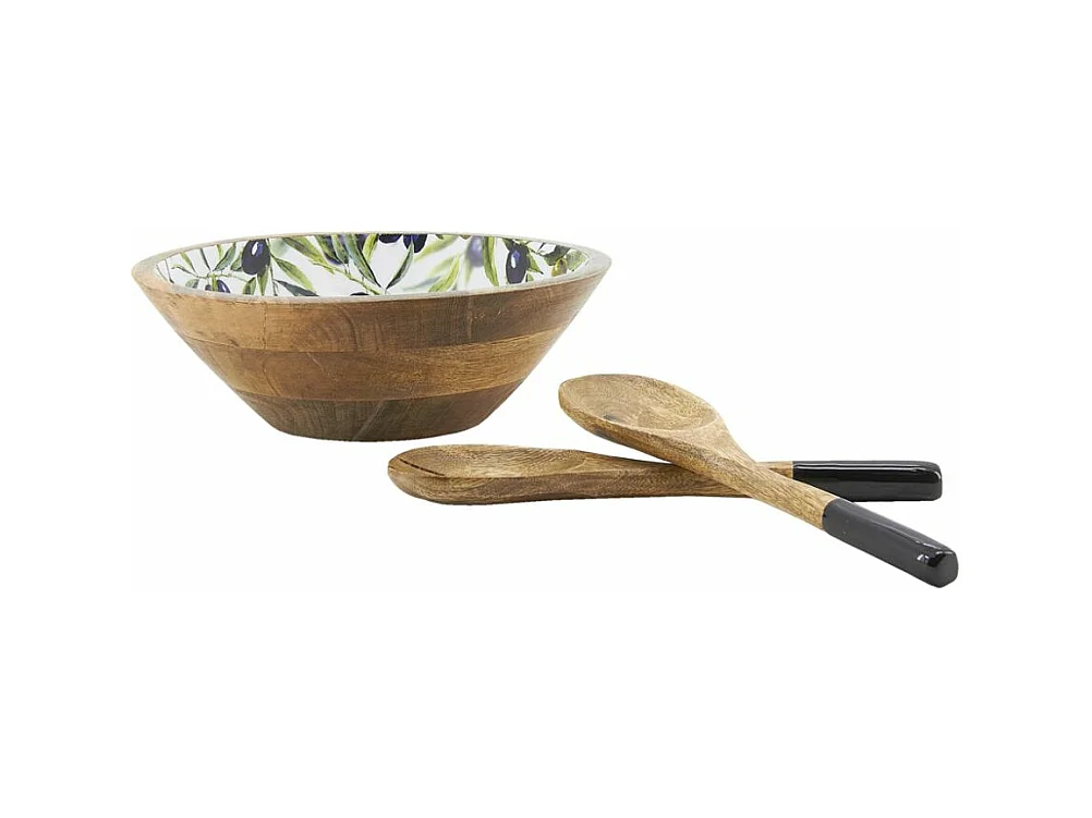 Cestino in mango e resina