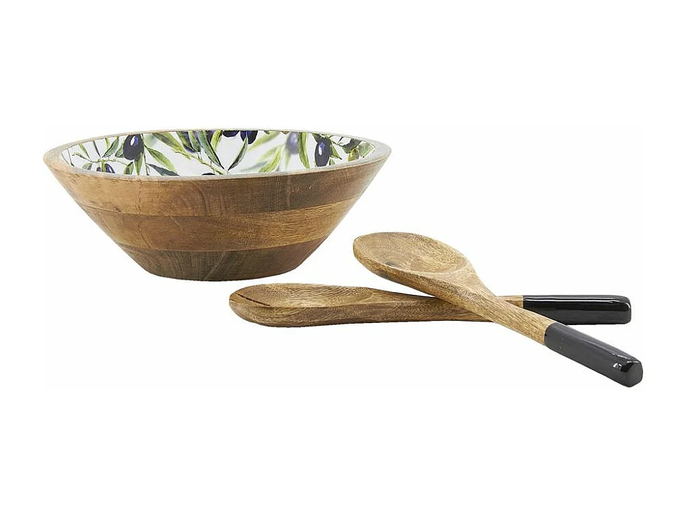 Cestino in mango e resina