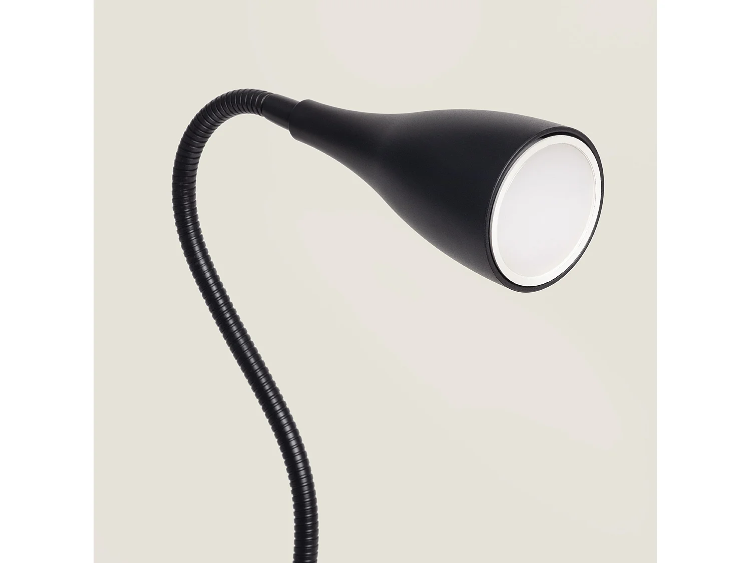 Lampe de Bureau Flex Métal Dandy avec Pince Noir
