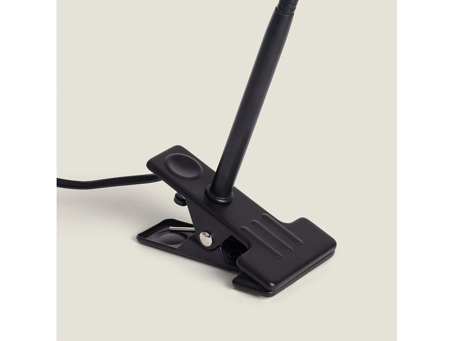 Lampe de Bureau Flex Métal Dandy avec Pince Noir