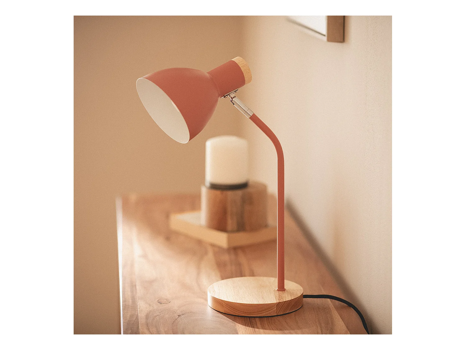 Lampe de Bureau Flex Métal Luxo  Blanc