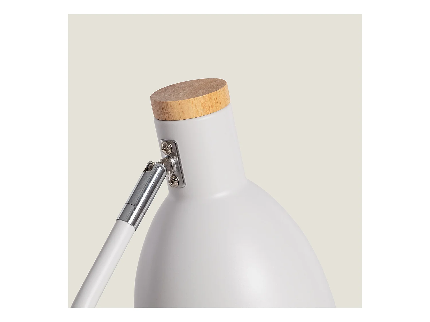 Lampe de Bureau Flex Métal Luxo  Blanc