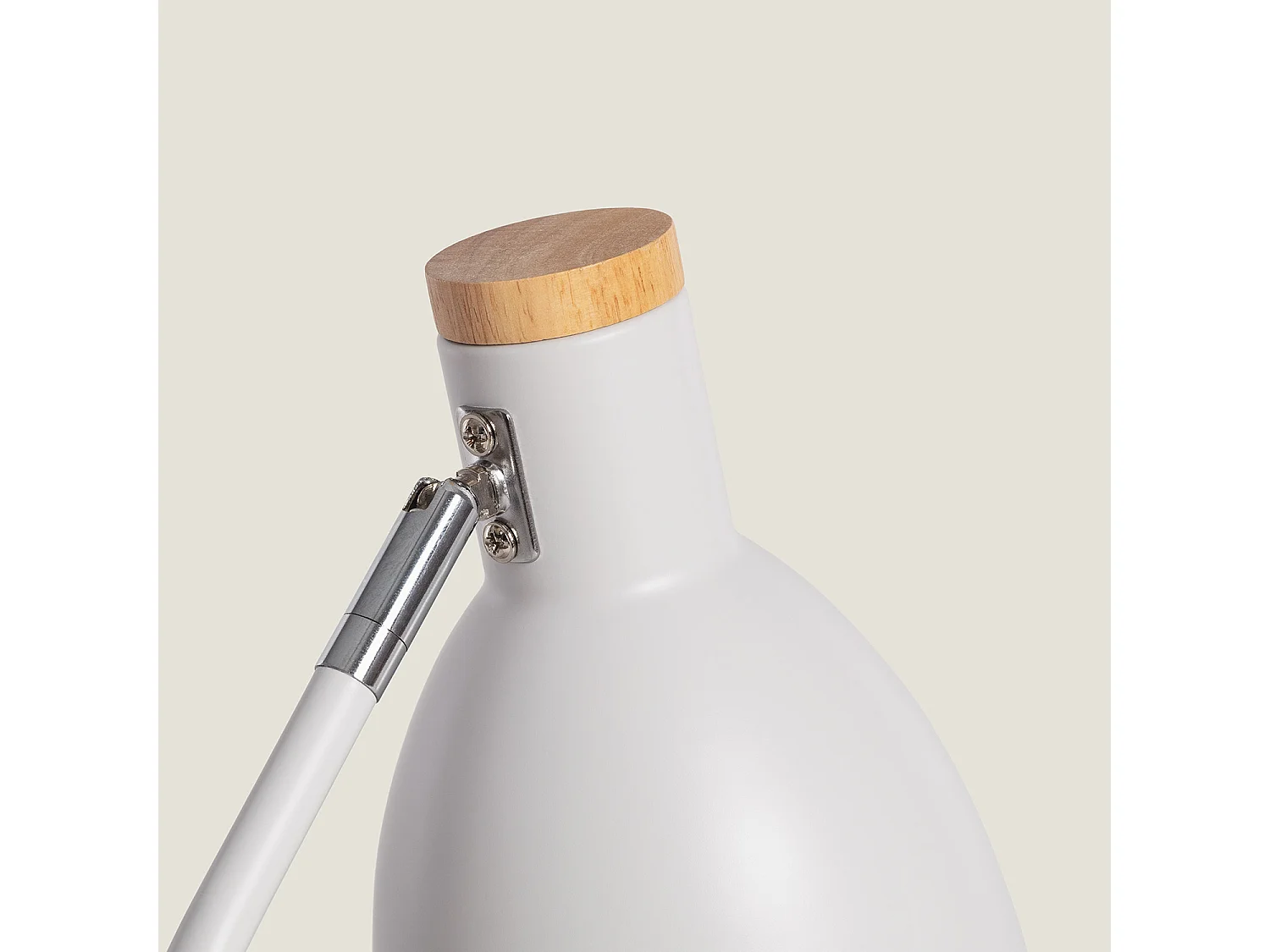 Lampe de Bureau Flex Métal Luxo  Blanc