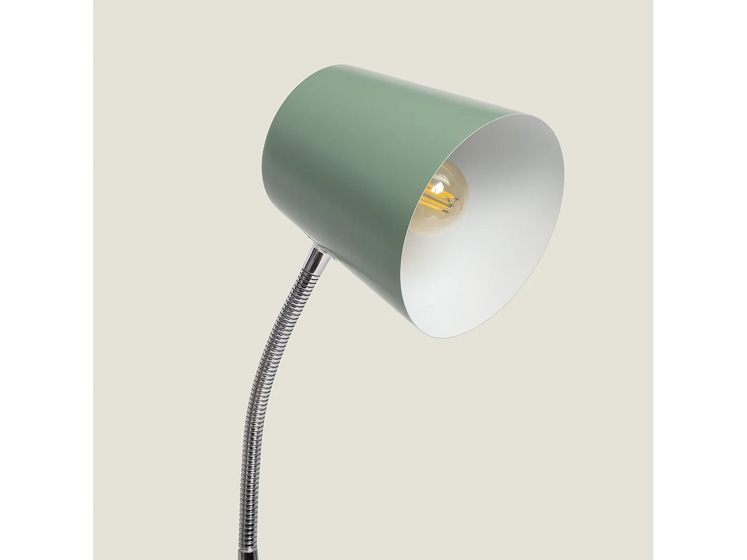 Lámpara Flexo Escritorio de Metal con Pinza Delavan