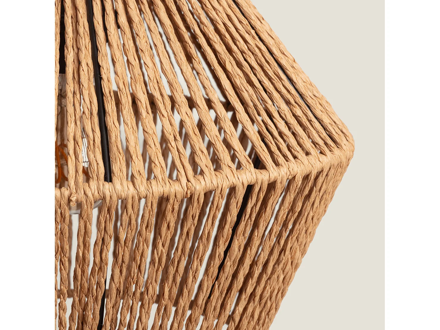 Suspension Papier Tressé Kirito Naturel