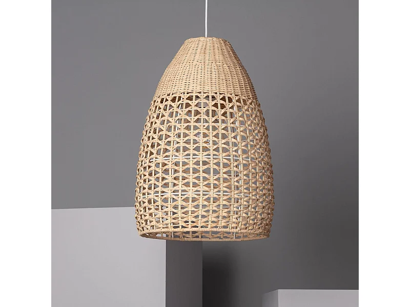 Suspension Rotin Jinan Naturel