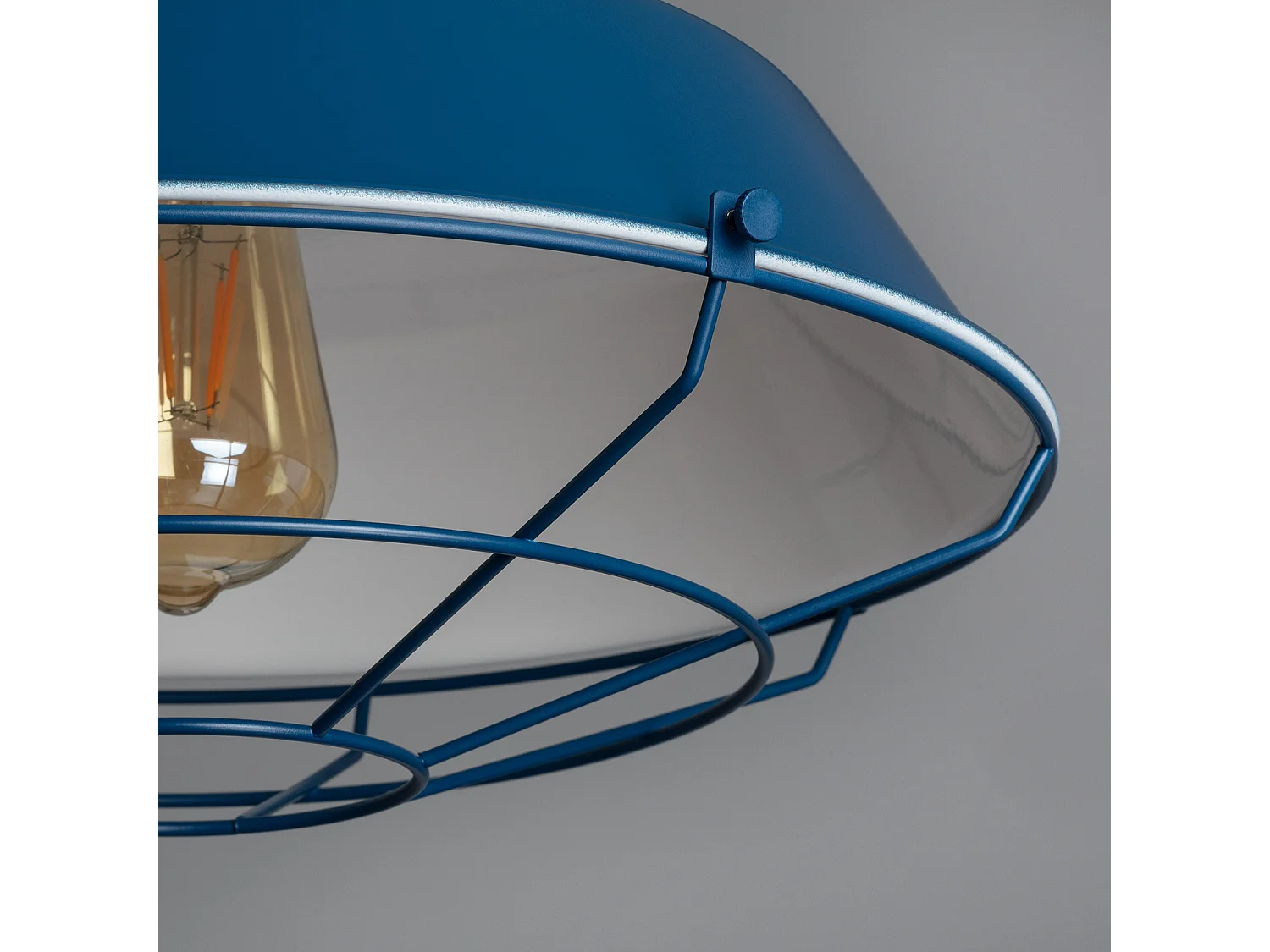 Suspension Métal Jagger Bleu