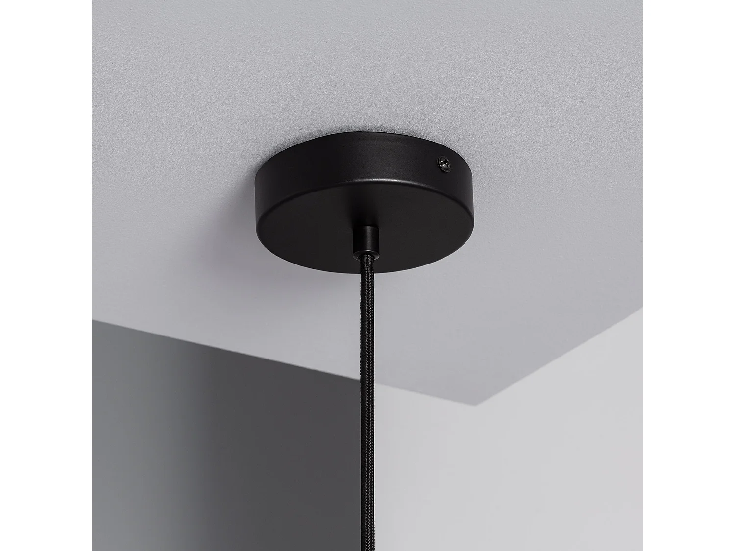 Lampada a Sospensione in Metallo Jagger Azzurro