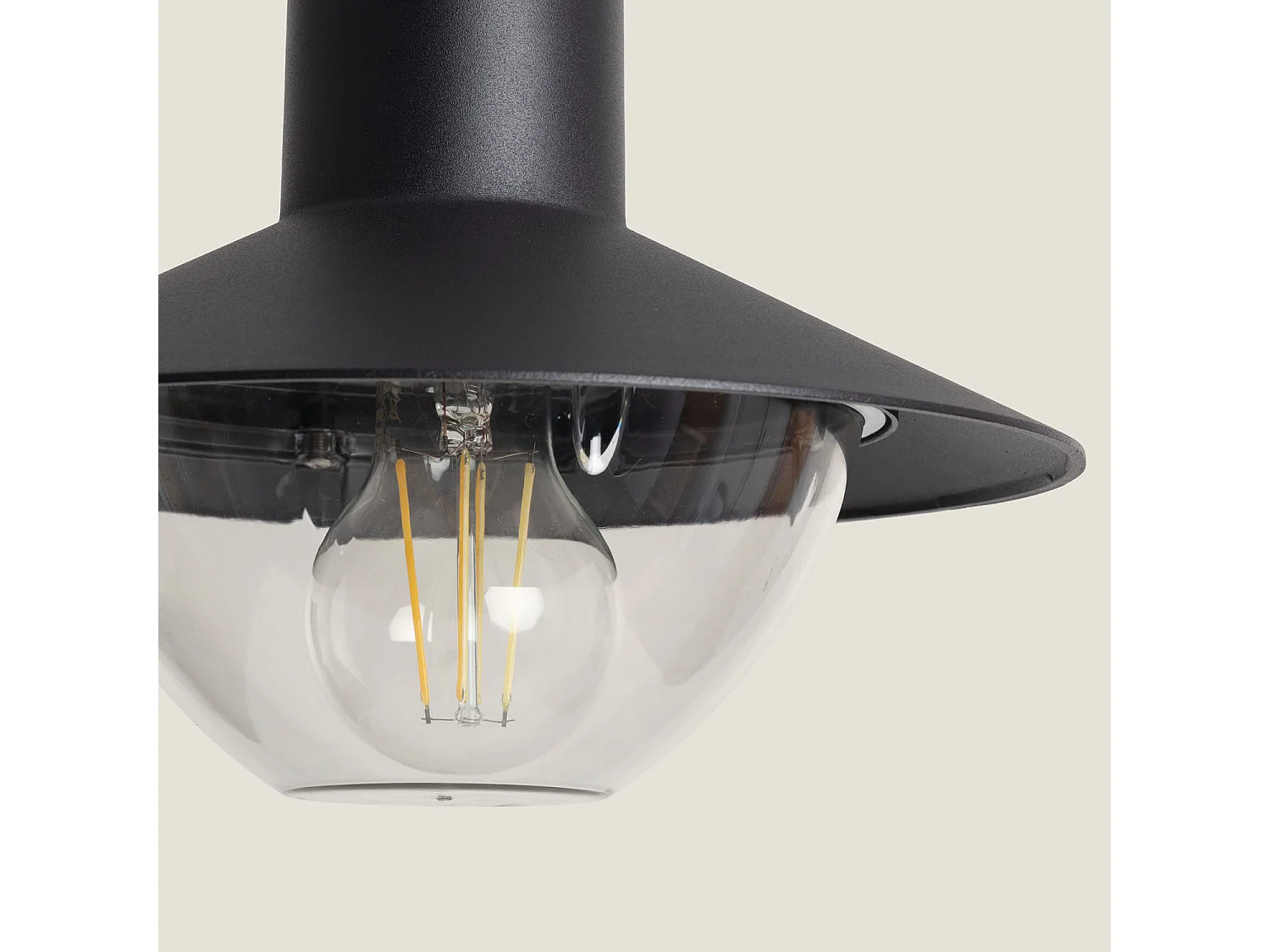 Lampada a Sospensione Metallo Neiva Nero