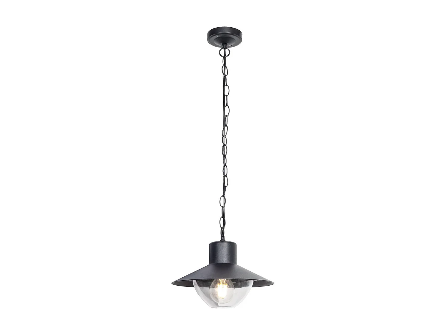 Suspension Extérieure Aluminium Neiva Noir
