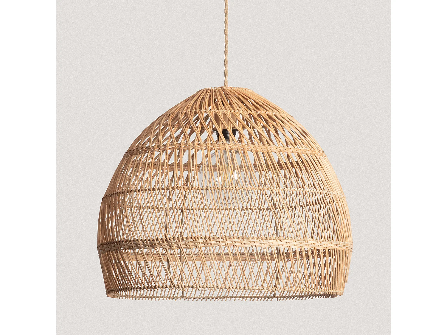 Suspension Rotin Yamil Ø550 mm ILUZZIA