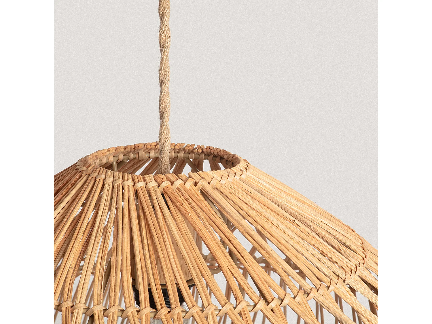 Suspension Rotin Yamil Ø550 mm ILUZZIA