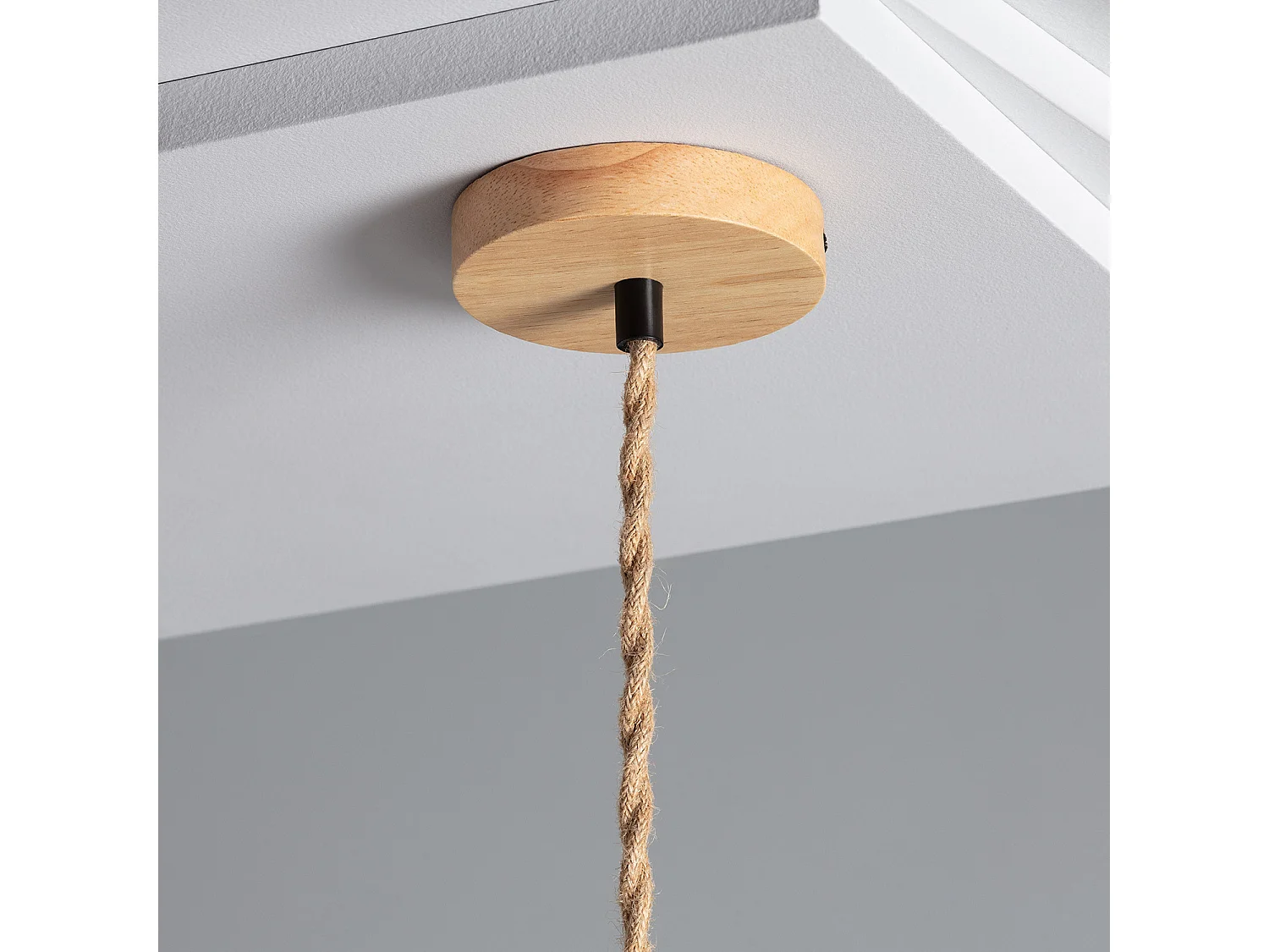Suspension Rotin Yamil Ø550 mm ILUZZIA