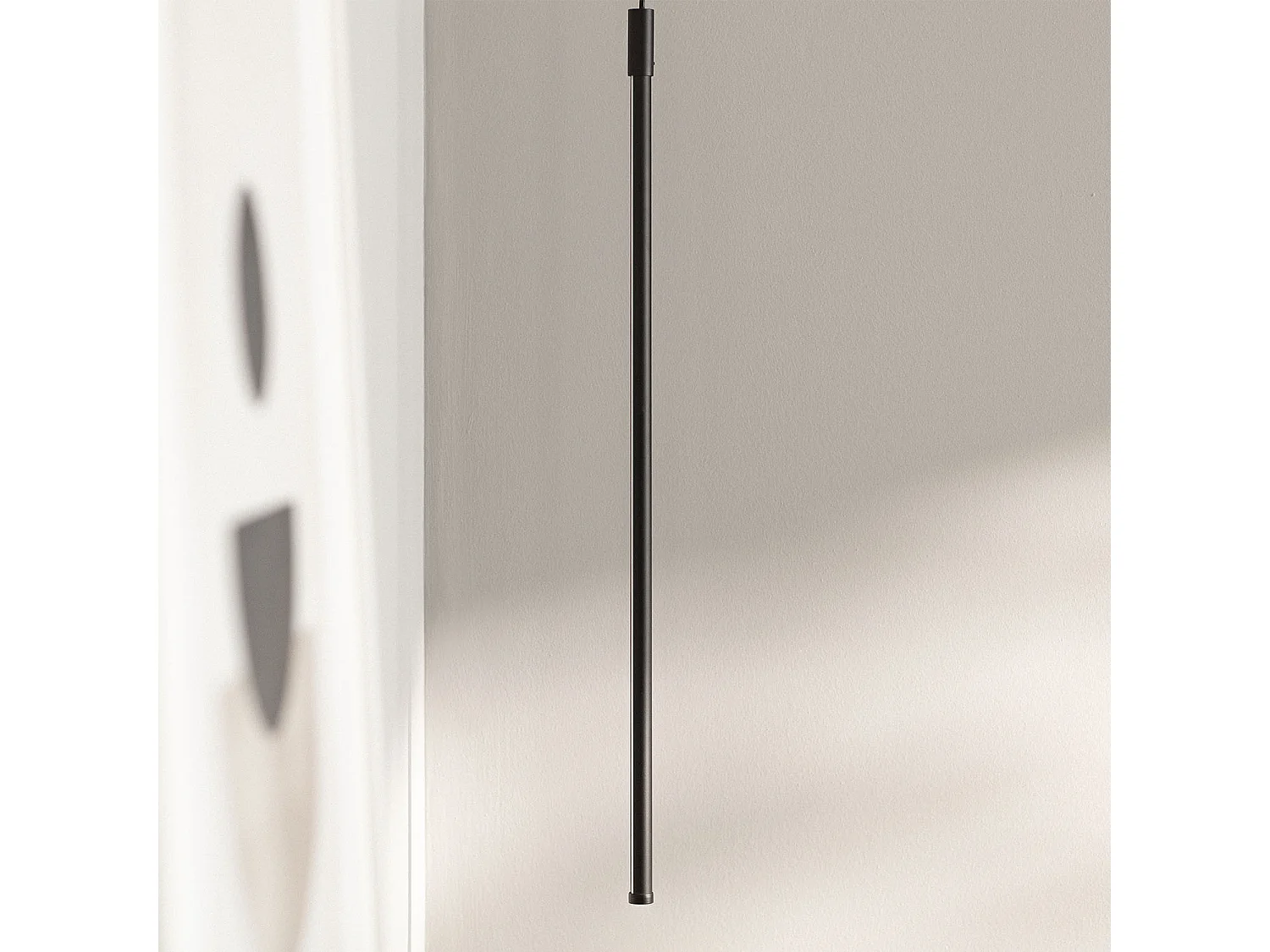 Lámpara Colgante LED 10W Aluminio LiteLux Negro