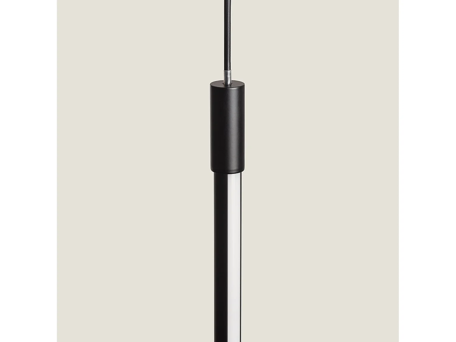 Lámpara Colgante LED 10W Aluminio LiteLux Negro