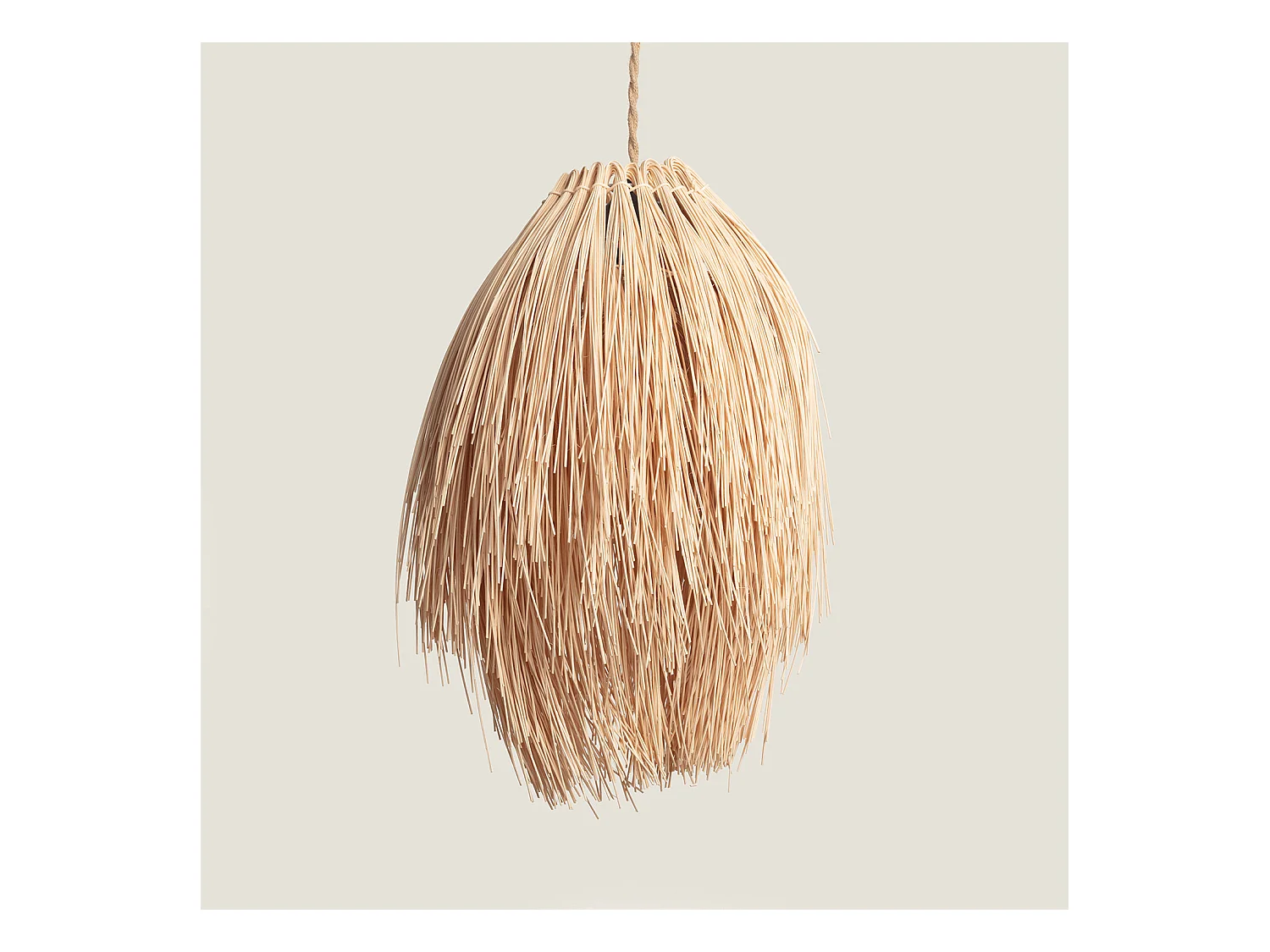 Lampada a Sospensione Rattan Kathu Manyoya Naturale