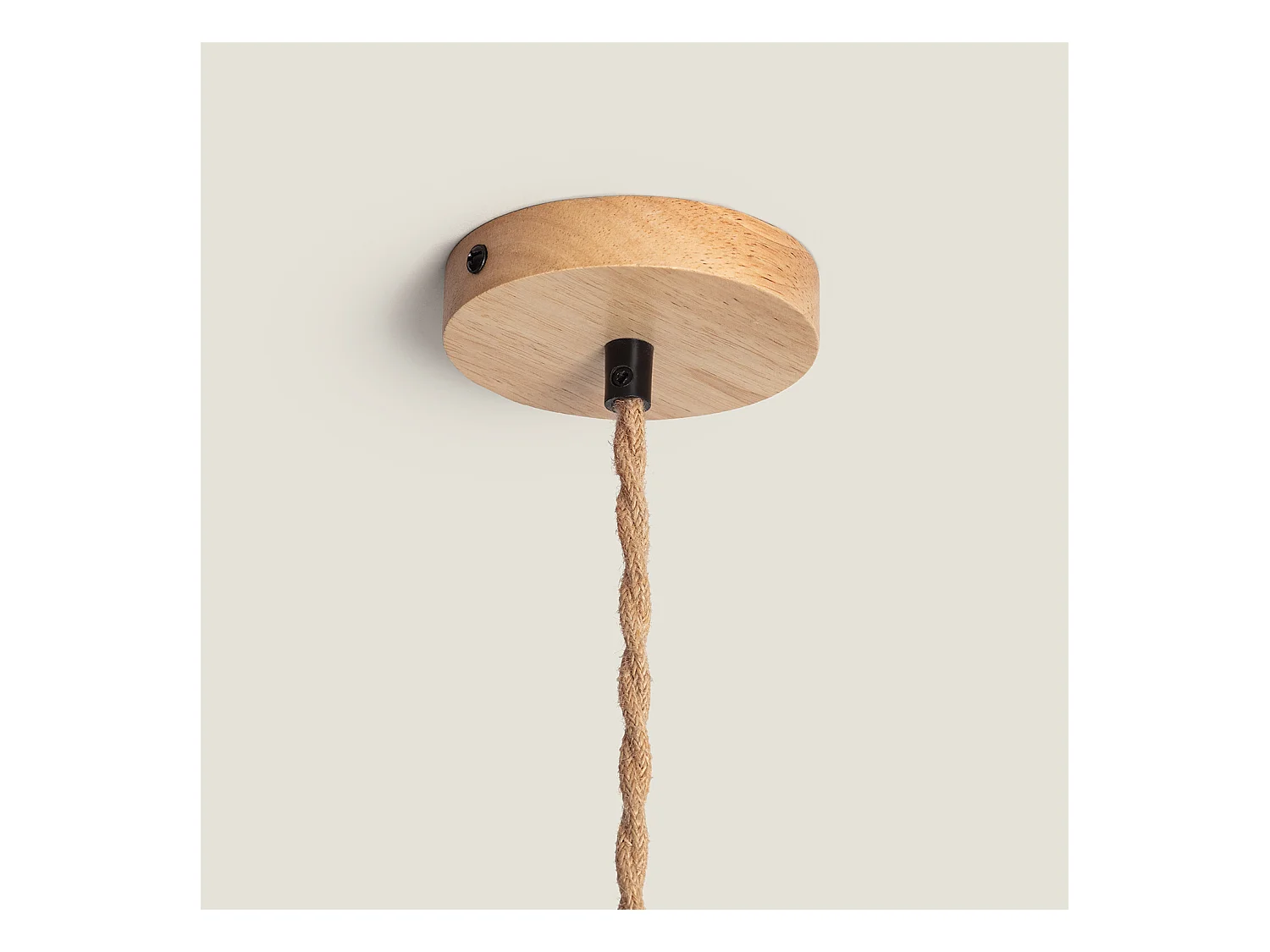 Lampada a Sospensione Rattan Kathu Manyoya Naturale