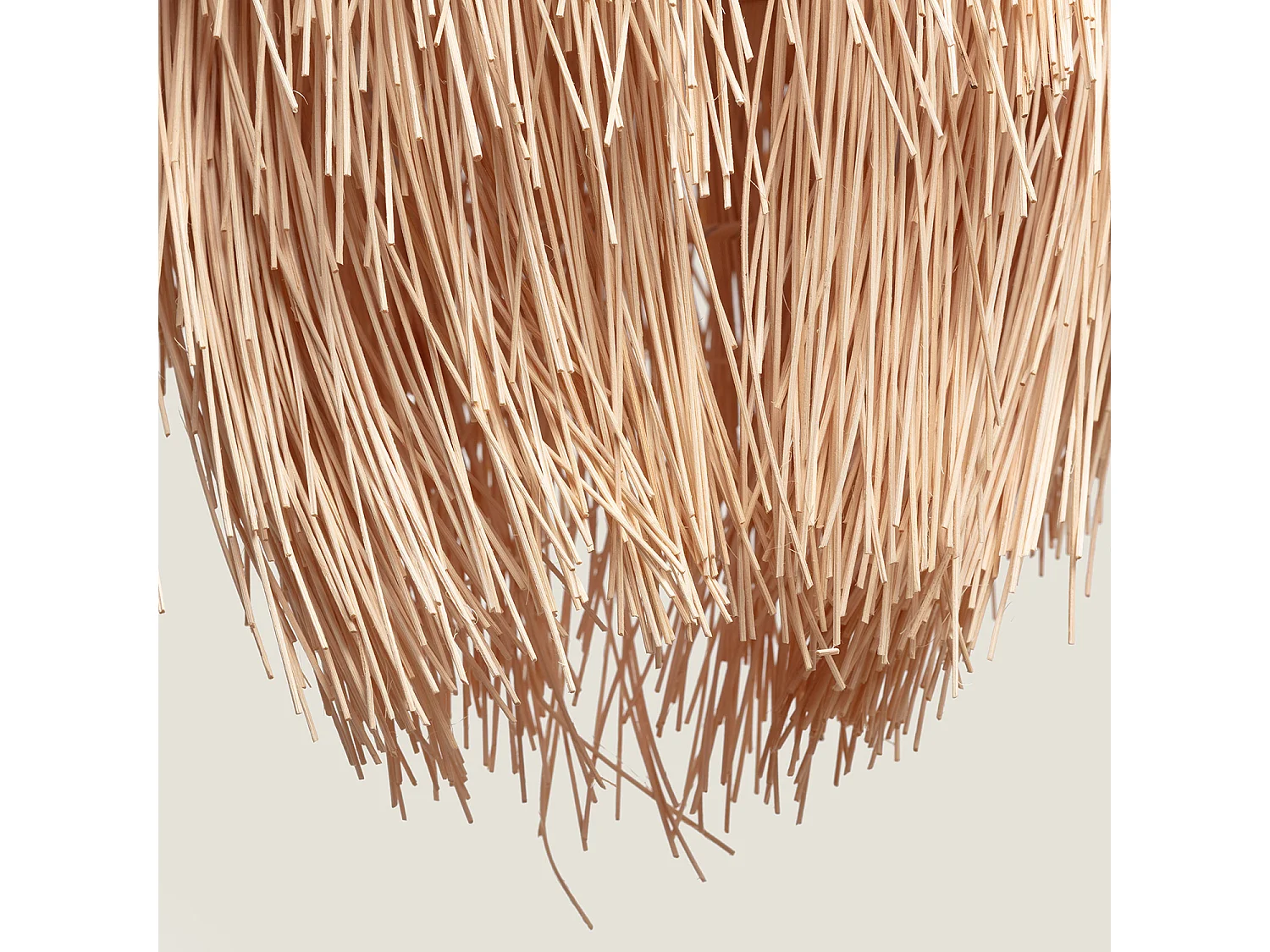 Suspension Rotin Kathu Manyoya Naturel