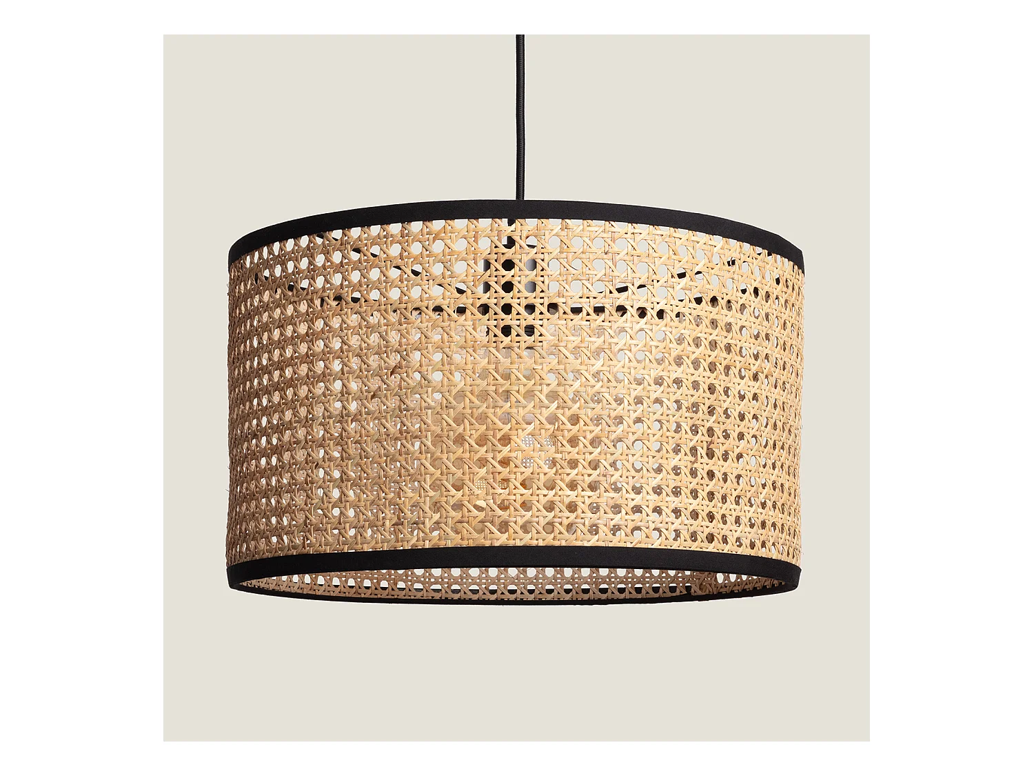 Lampada a Sospensione Rattan Huela Naturale