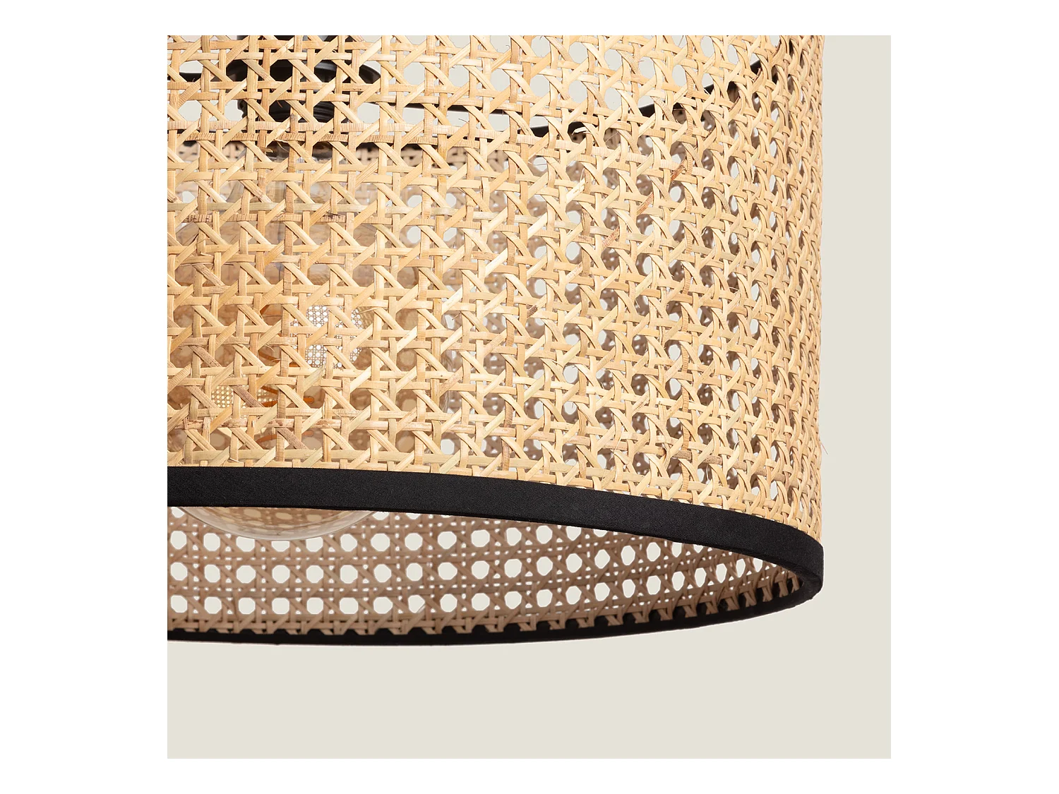 Lampada a Sospensione Rattan Huela Naturale