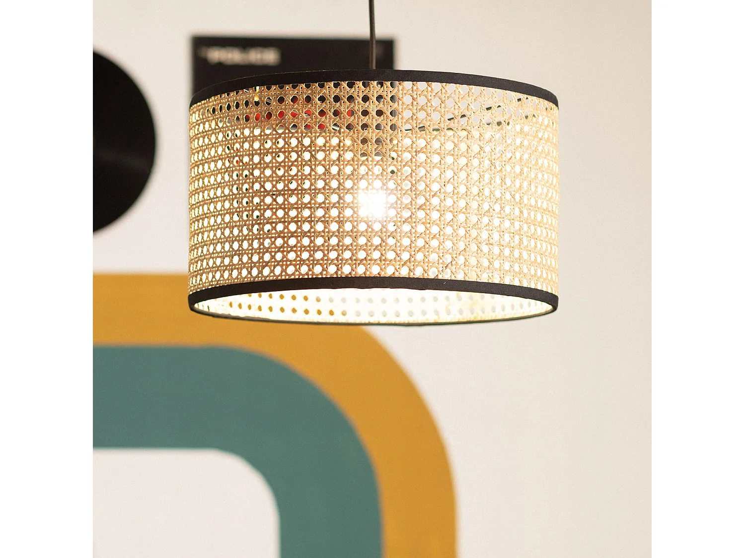 Suspension Rotin Huela Naturel