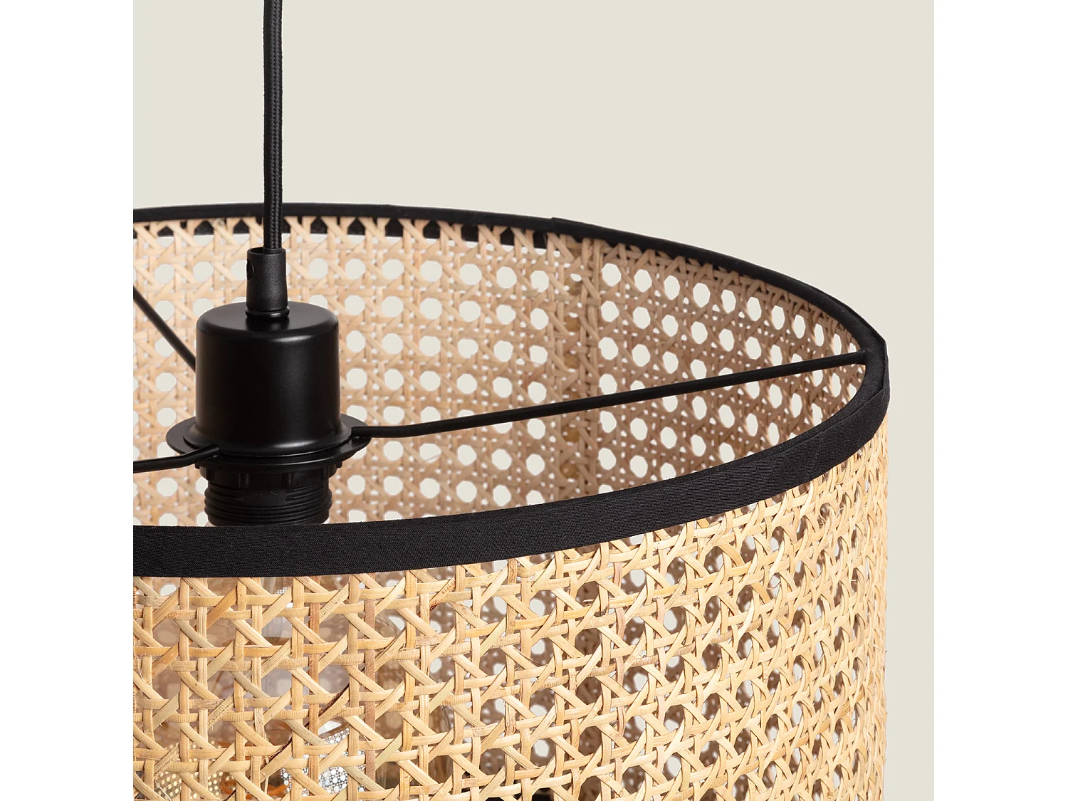 Suspension Rotin Huela Naturel