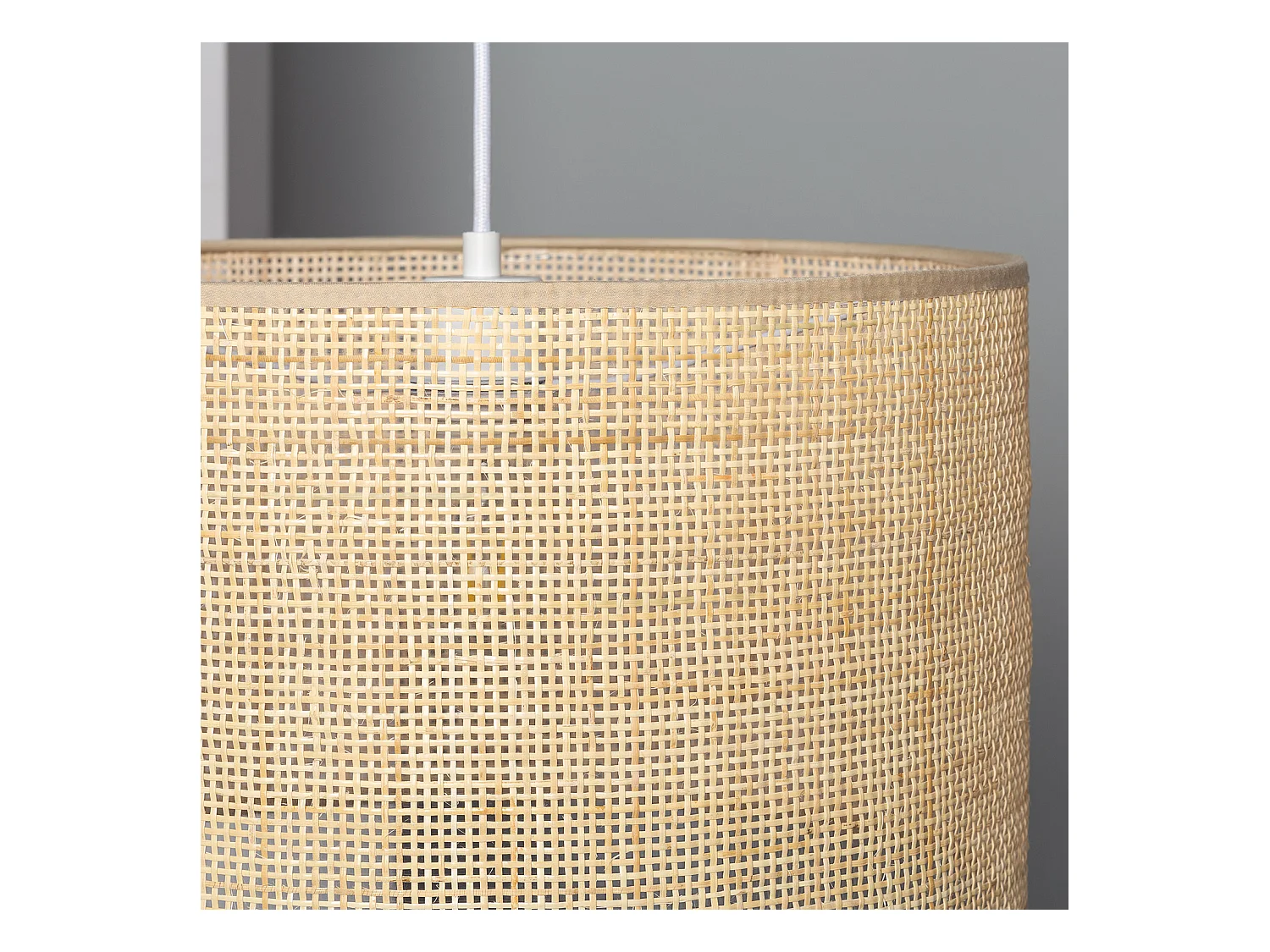 Suspension Rotin Baracoa Beige