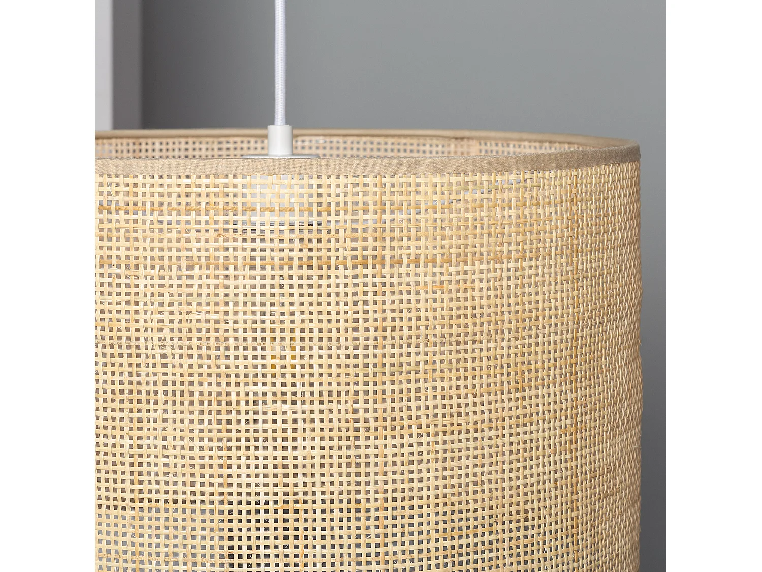 Suspension Rotin Baracoa Beige