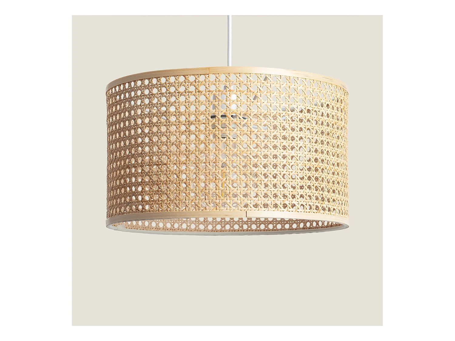 Lampada a Sospensione Rattan Mampa Naturale