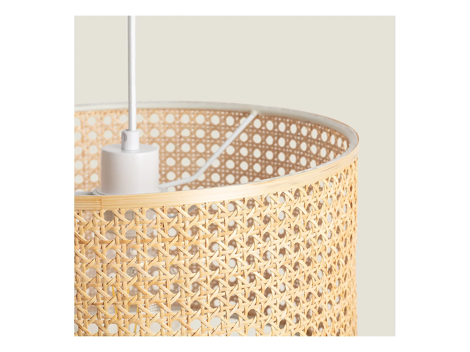 Lampada a Sospensione Rattan Mampa Naturale