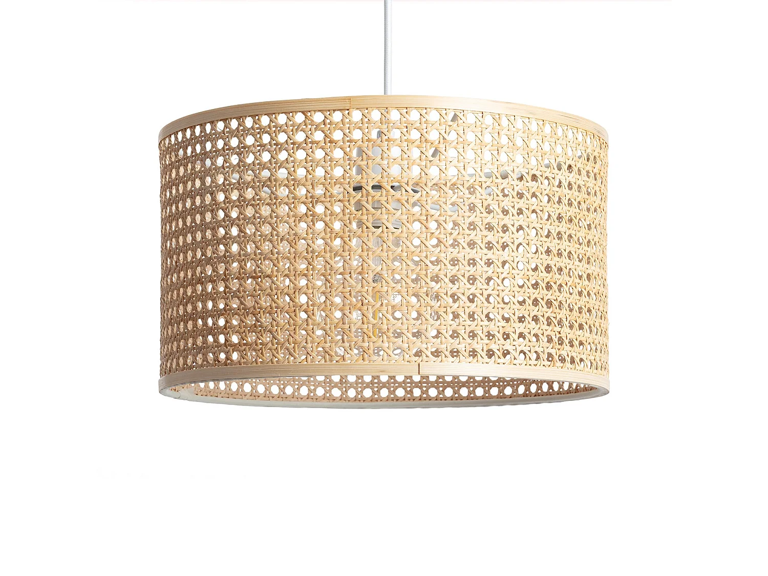 Suspension Rotin Mampa Naturel