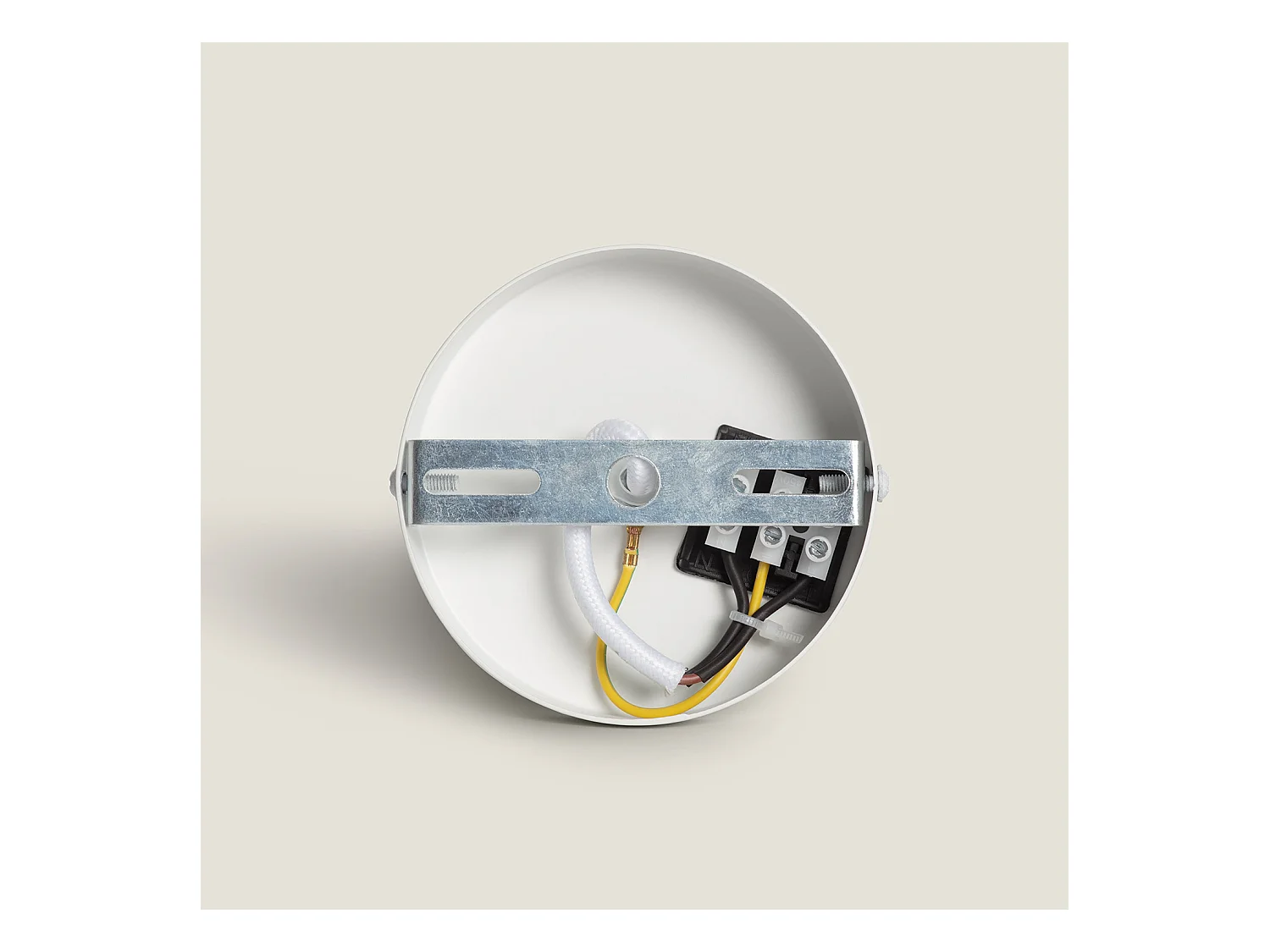 Suspension Bois et Métal Kidonge  Brun